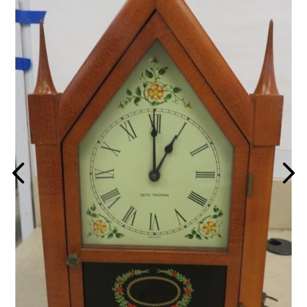 Seth Thomas Steeple electric clock!